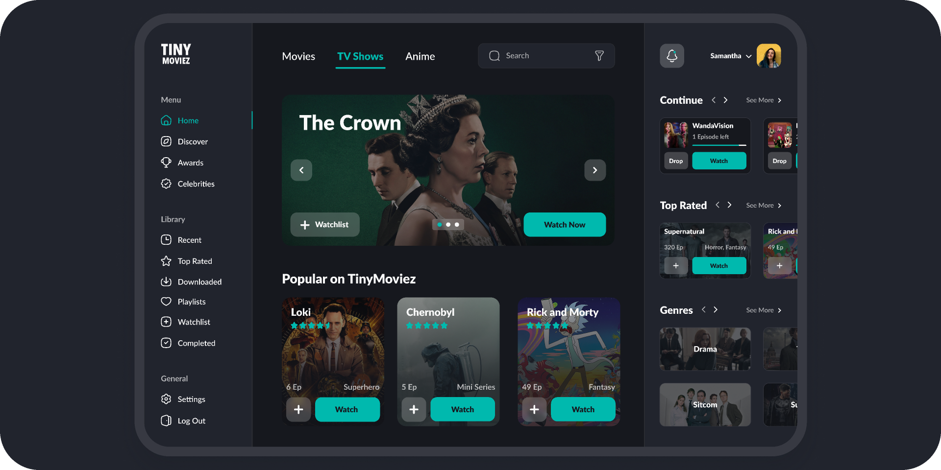 Streamlord Streaming Interface